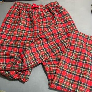 Vineyard Vines size L (16) flannel pajama pants- GUC for pilling